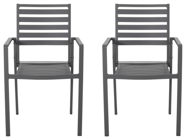 modern aluminum dining chairs