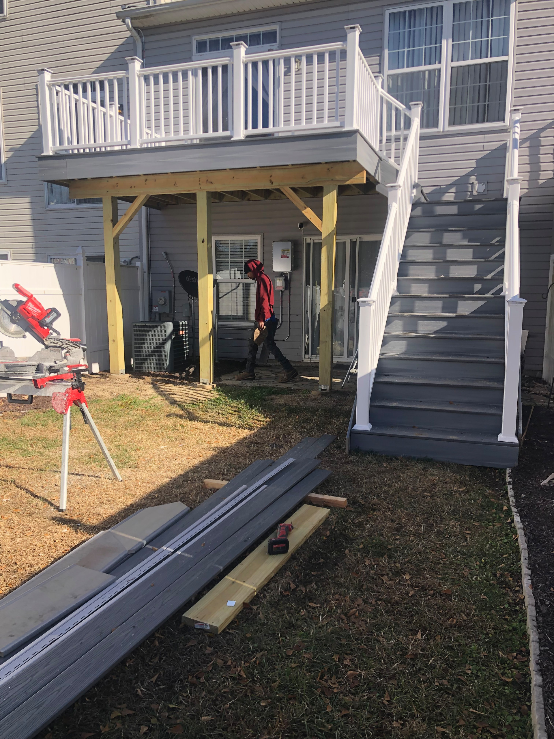 Composite Deck Build