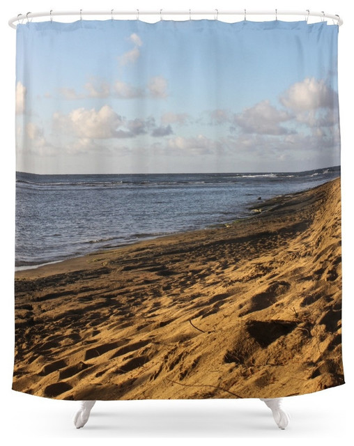 Society6 Beach Shower Curtain Beach Style Shower Curtains by Society6
