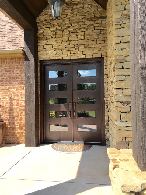 Monte Cristo Iron Doors - Contemporary - Entry - Oklahoma City - by