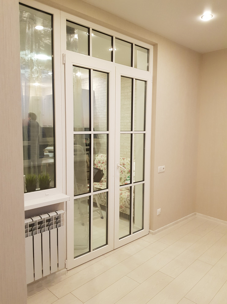 Отделка балкона под кабинет