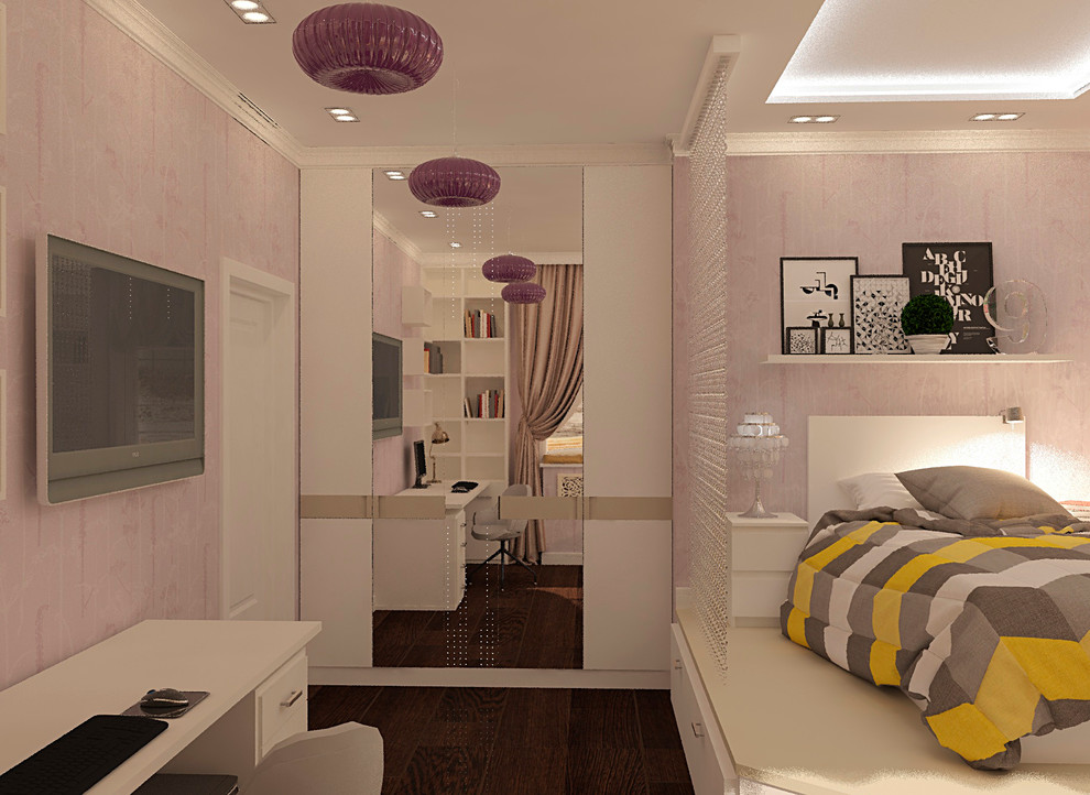 Комната девочки 9 лет в частном доме