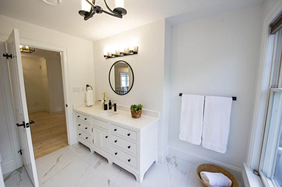 Guest and Kids Bathroom Remodel, Bright Modern Bay of Fundy, Nova