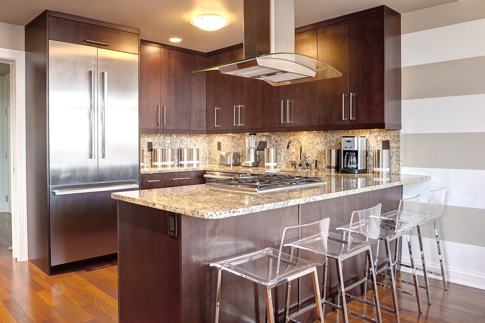 Contemporary kitchen in St Louis.