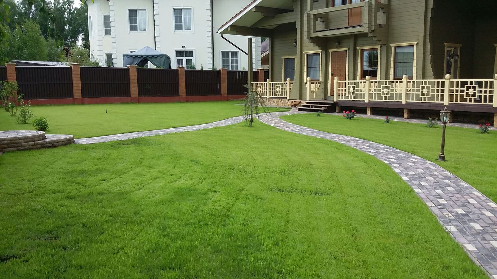 Озеленение дачного участка