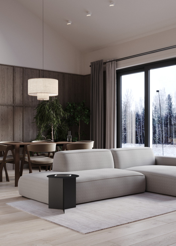 Дизайн-проект загородного дома 115 кв.м.