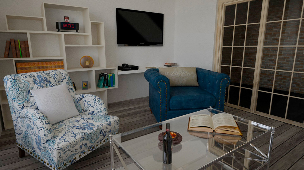 Гостиная в загородном доме