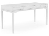 Best Buy: Simpli Home Harper SOLID HARDWOOD Mid Century Modern 60 inch Wide  Desk in White AXCHRP-10W