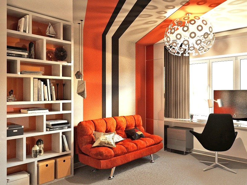 Двухуровневая квартира в современном стиле