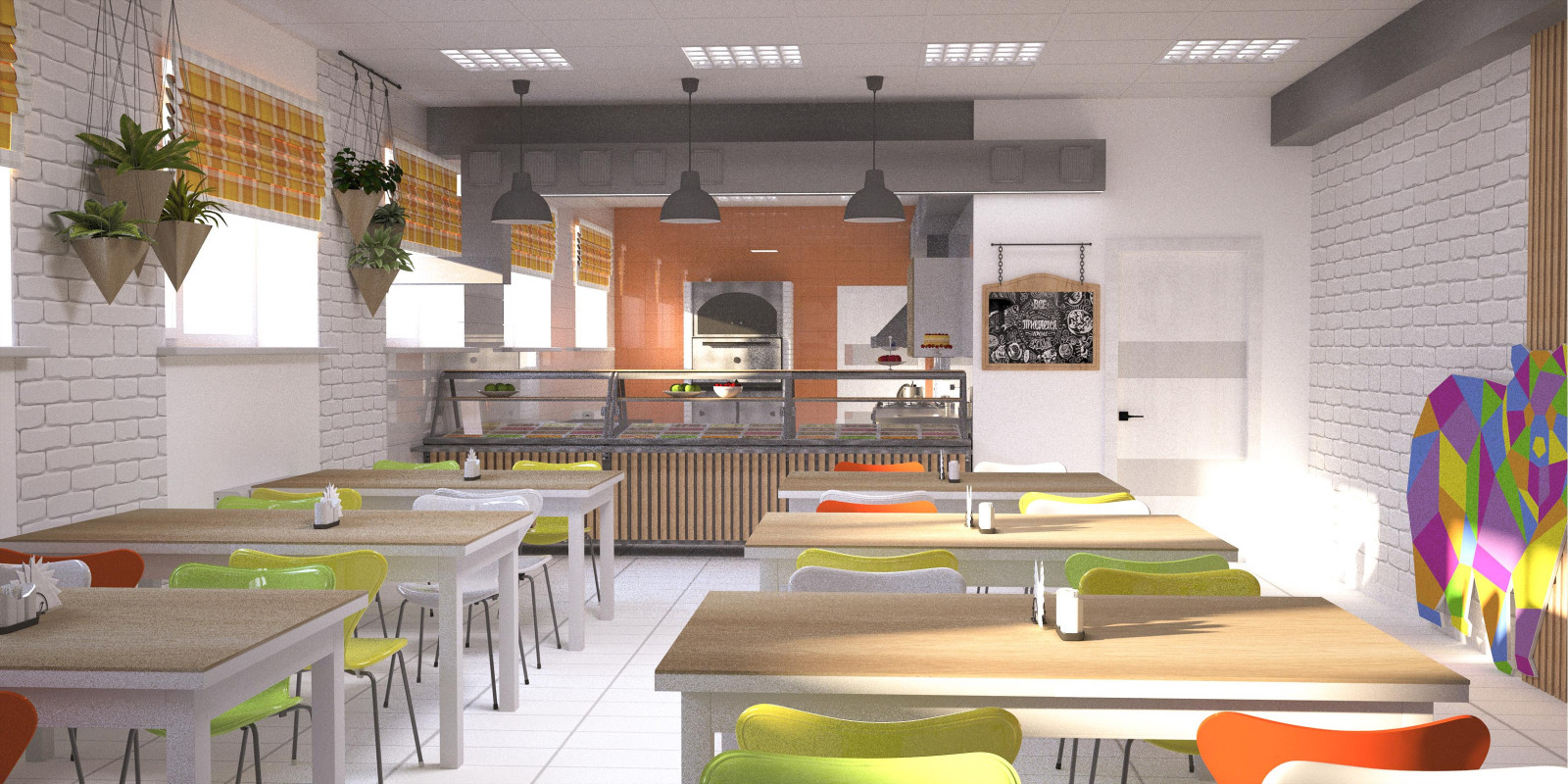 Дизайн интерьера МБОУ "ТЕРНОВСКАЯ СОШ"