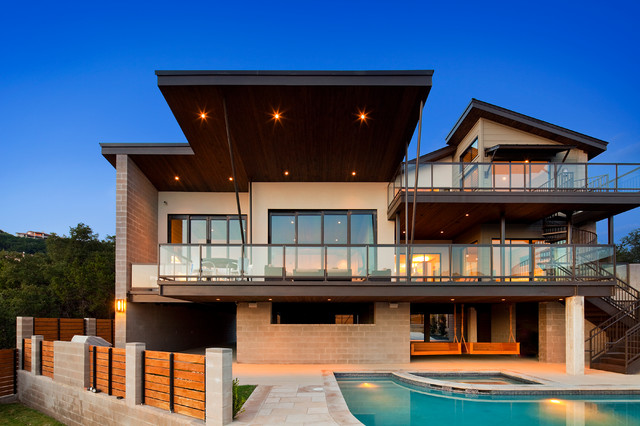 Comanche trendy-hus-og-facade