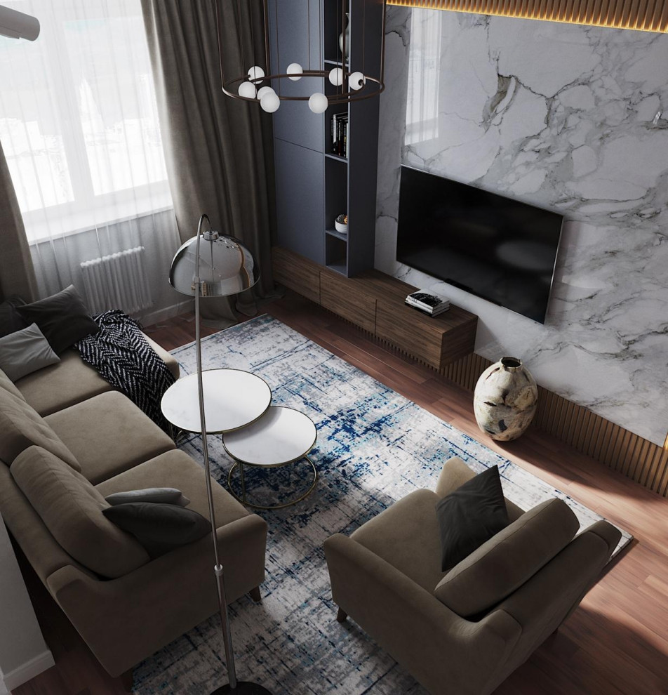 Квартира в стиле контемпорари