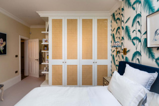 Rattan built in wardrobe deals