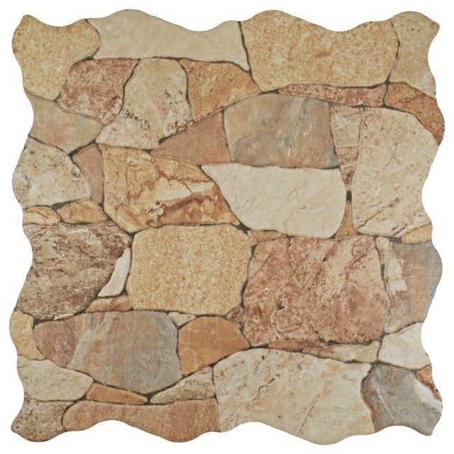 Atticus Stone Look Ceramic Floor Wall Tile Beige Sample Card 3 X4 Atticus Stone Look Ceramic Floor Wall Tile Beige Sample Card 3 X4 Traditional And By Somertile