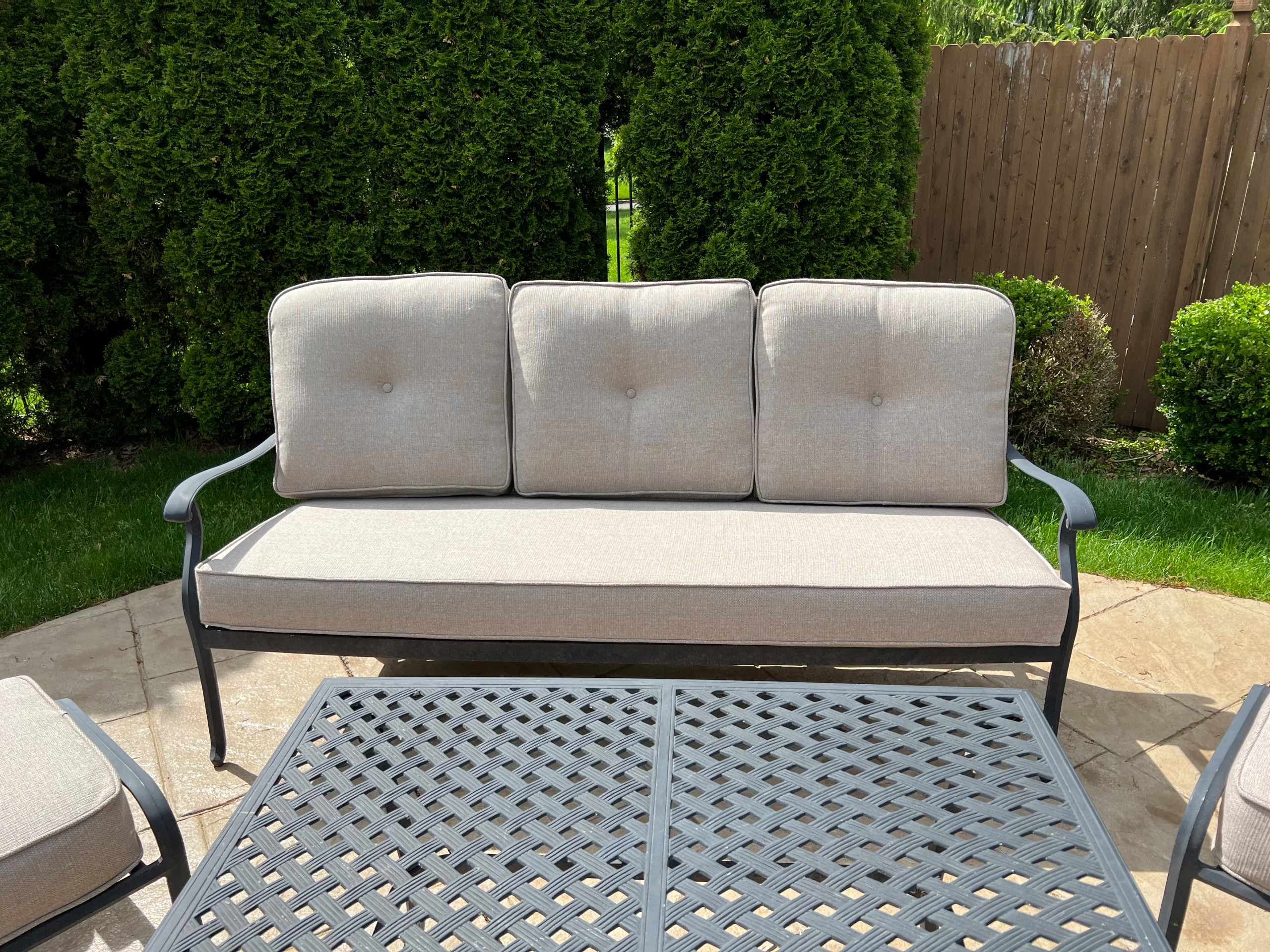 Outdoor cushions