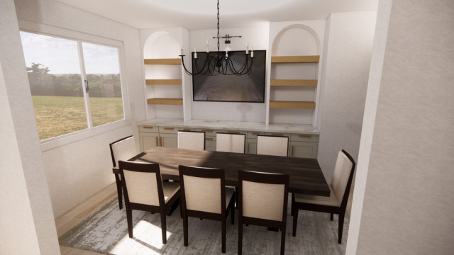 Bernal transitional-rendering