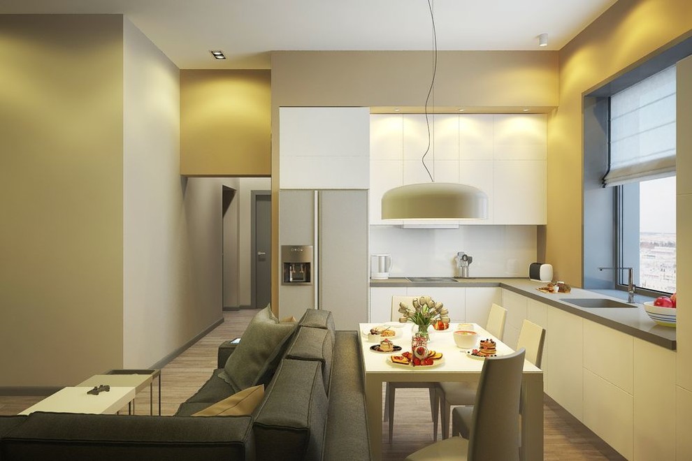 ЖК "Мирный" г. Сургут Дизайнтрехкомнатной квартиры 90м2