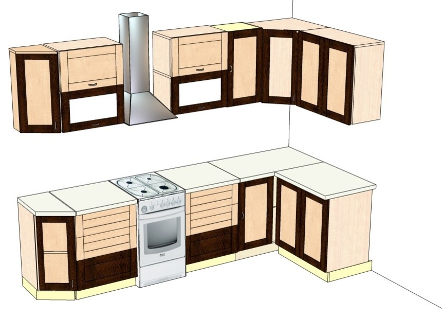 Кухонные гарнитуры Kitchens