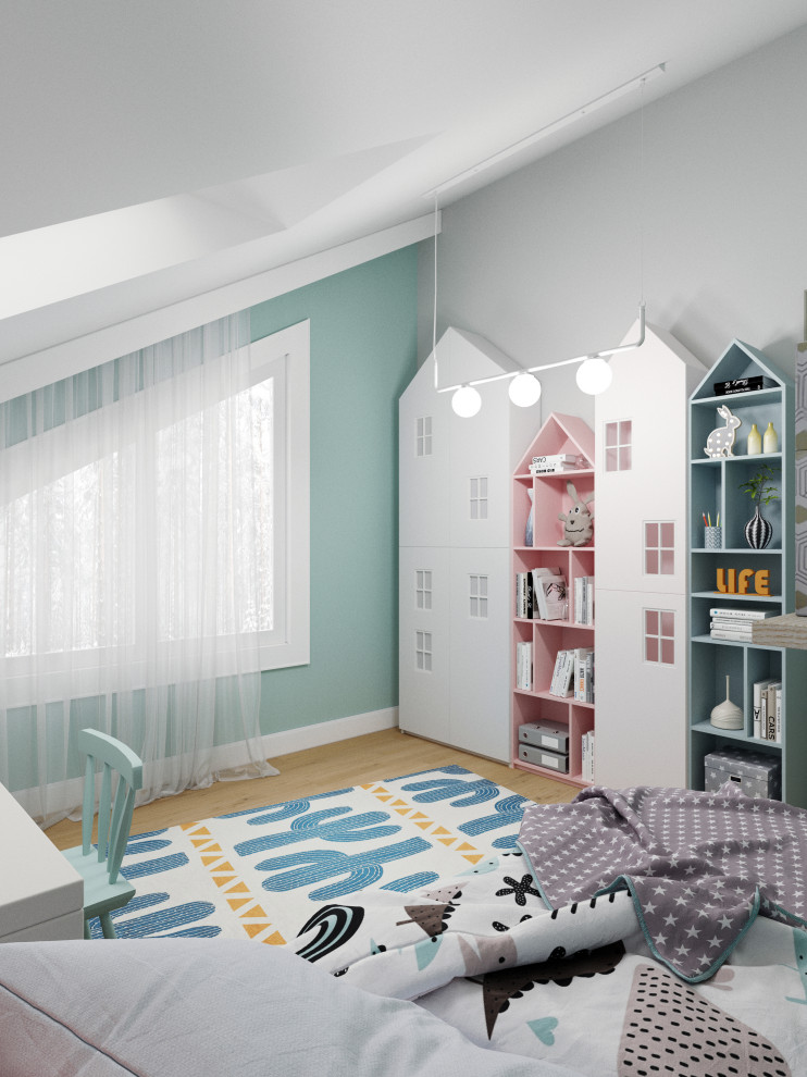 Дизайн проект каркасного дома в коттеджном поселке "Чайка", Московская область