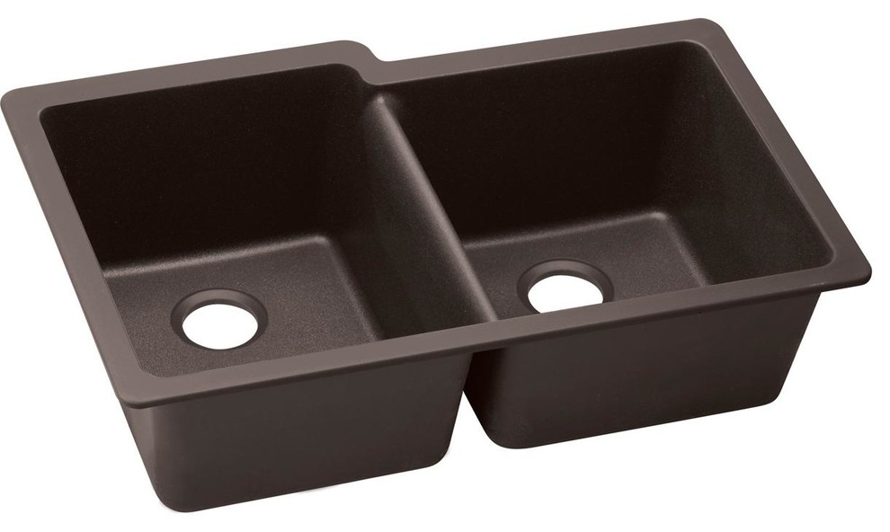 Elkay Quartz Luxe 33"x201/2"x91/2" Undermount Sink ELXU250RCA0