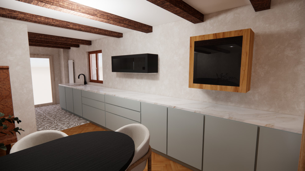 Projet 3D rénovation d'une maison alsacienne - Helfrantzkirch