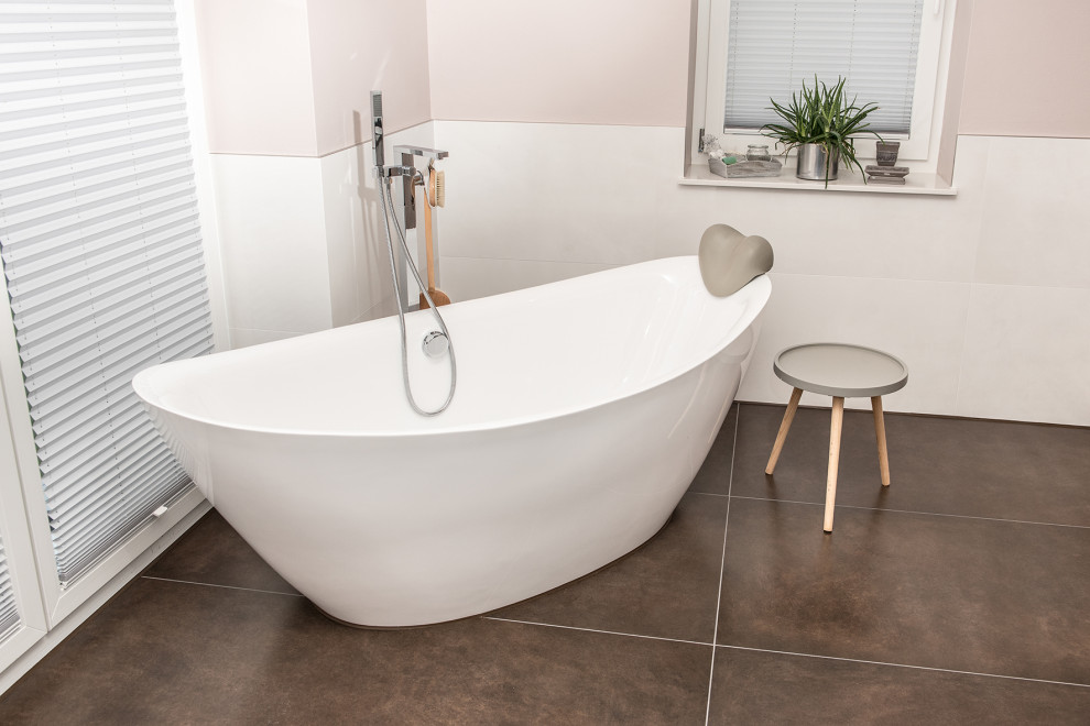 Modernes Badezimmer in Hamburg