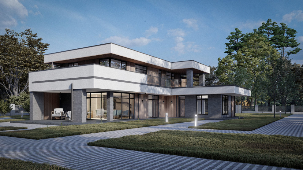 Проект жилого дома (коттедж)