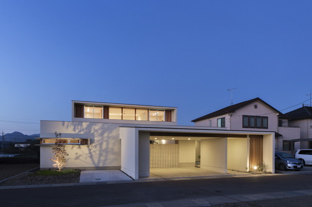 下有知の家 facade