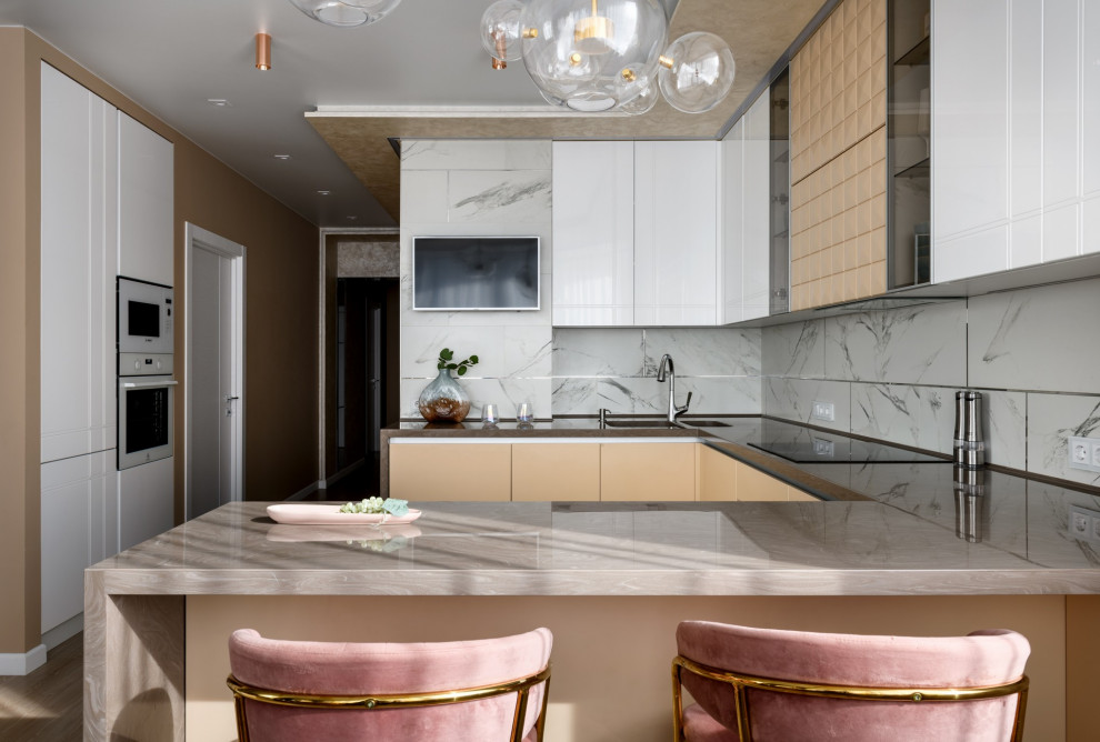 2022г. Фото квартиры 108 м2 в ЖК "Оазис"