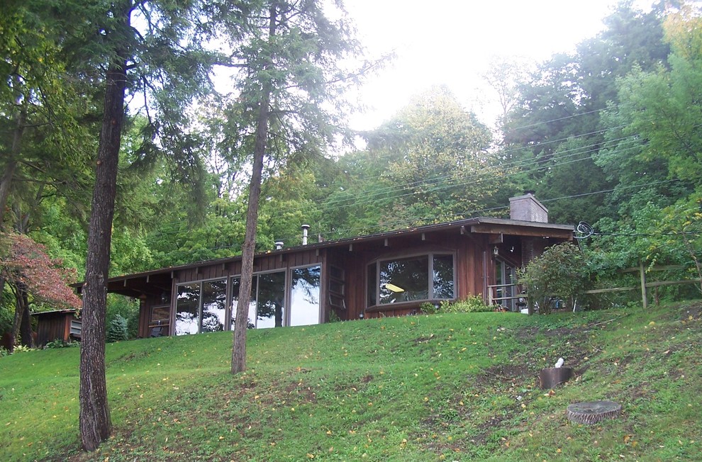 Diseño de diseño residencial contemporáneo de tamaño medio