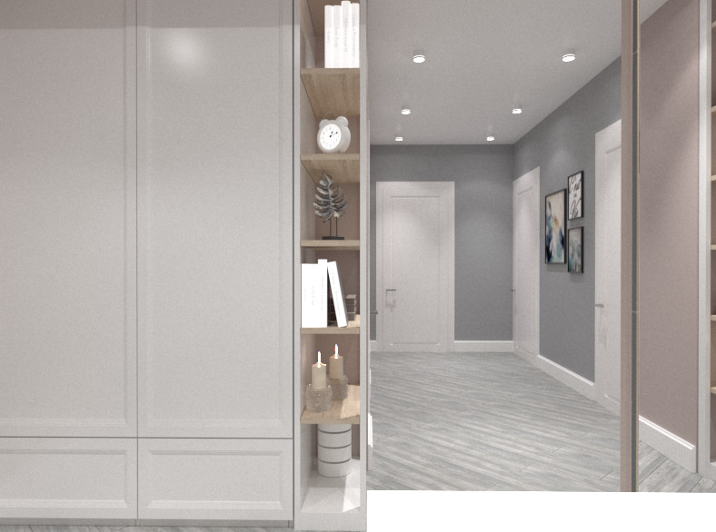 Проект 2-х комнатной квартиры ЖК Комфорт Парк