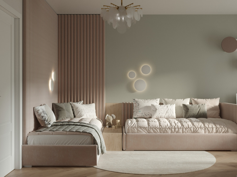 Спальня для девочек погодок