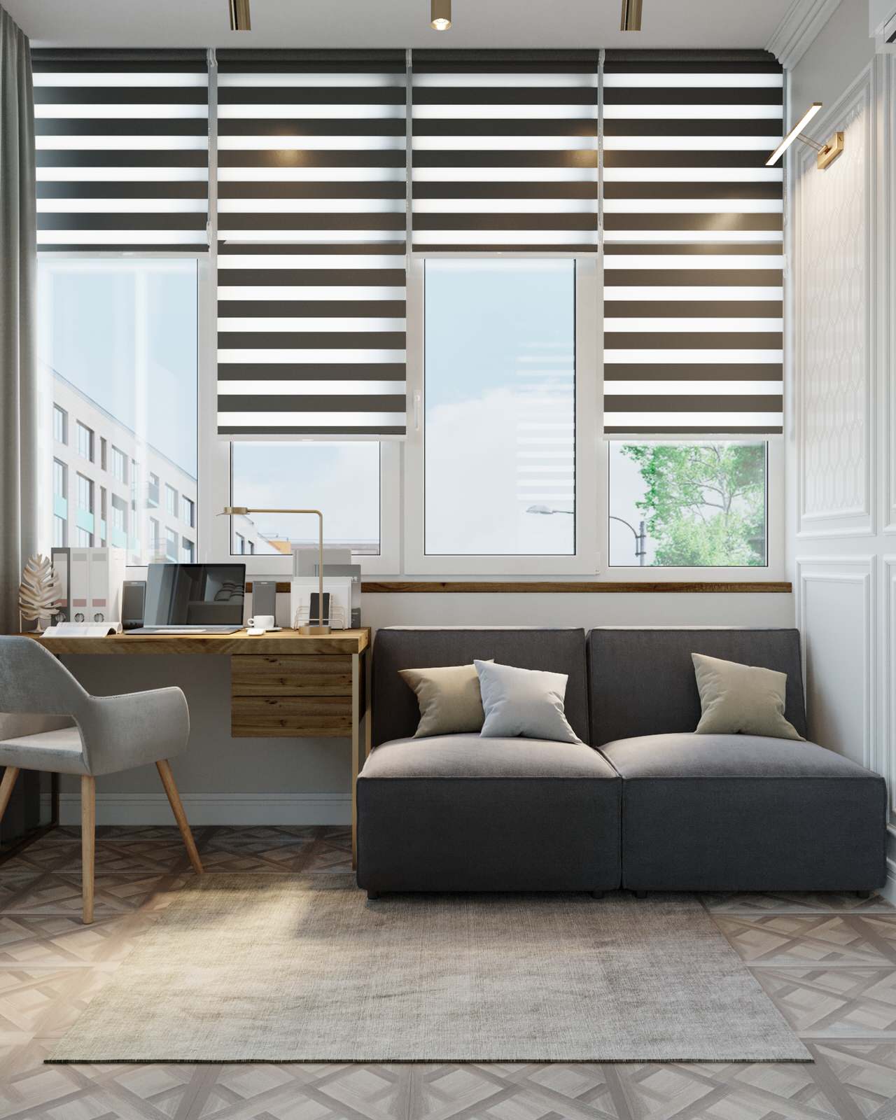 5. Calm classic. Лоджия