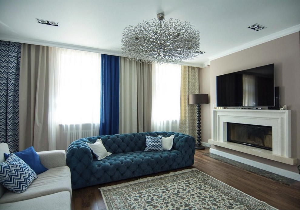 Текстиль в загородном доме