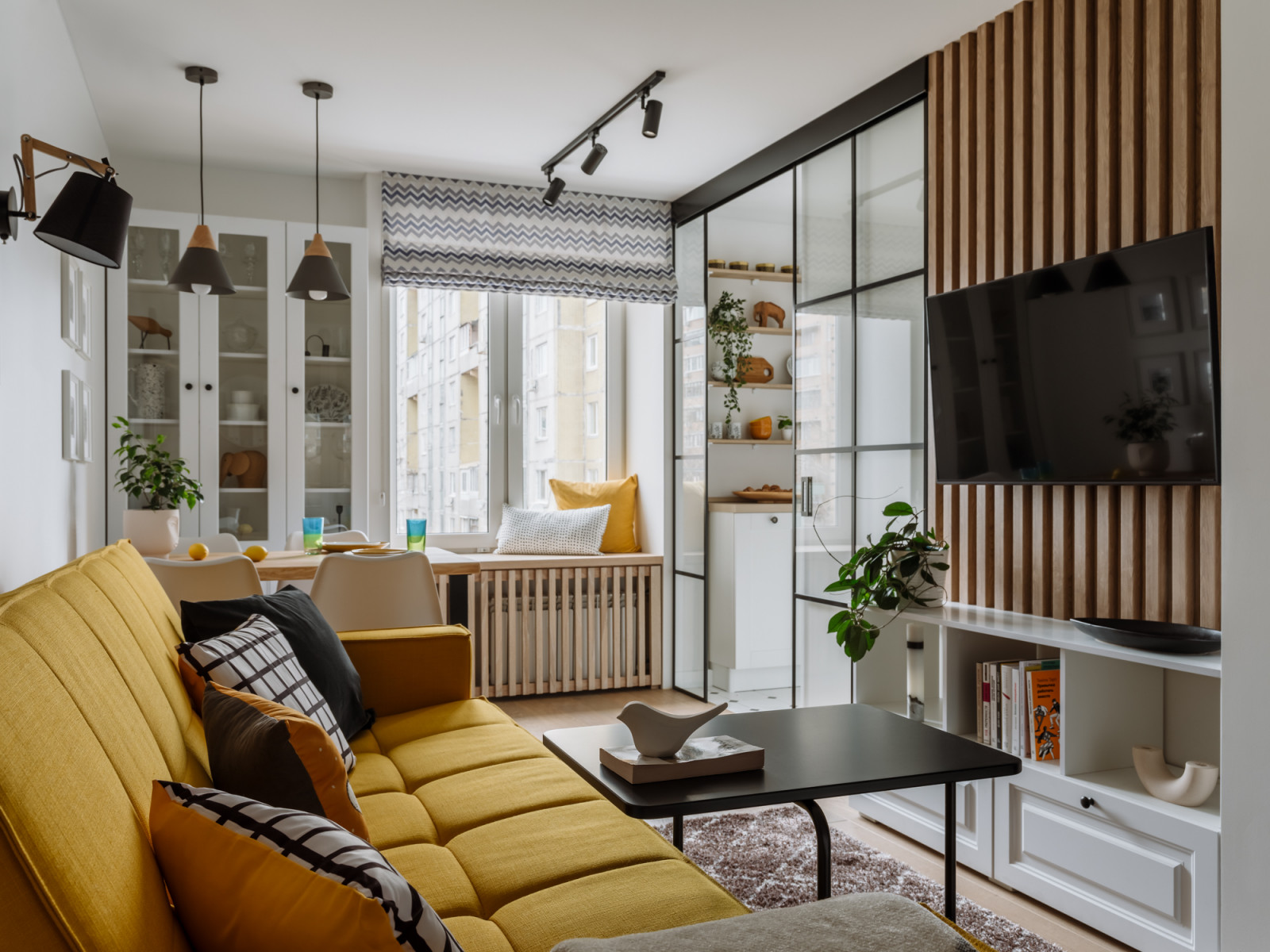 Квартира с яркими акцентами на Трифоновской