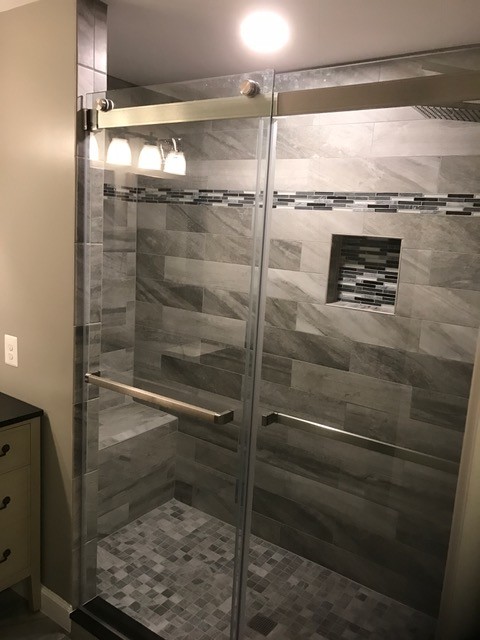 Inspiration for a transitional home design remodel in DC Metro
