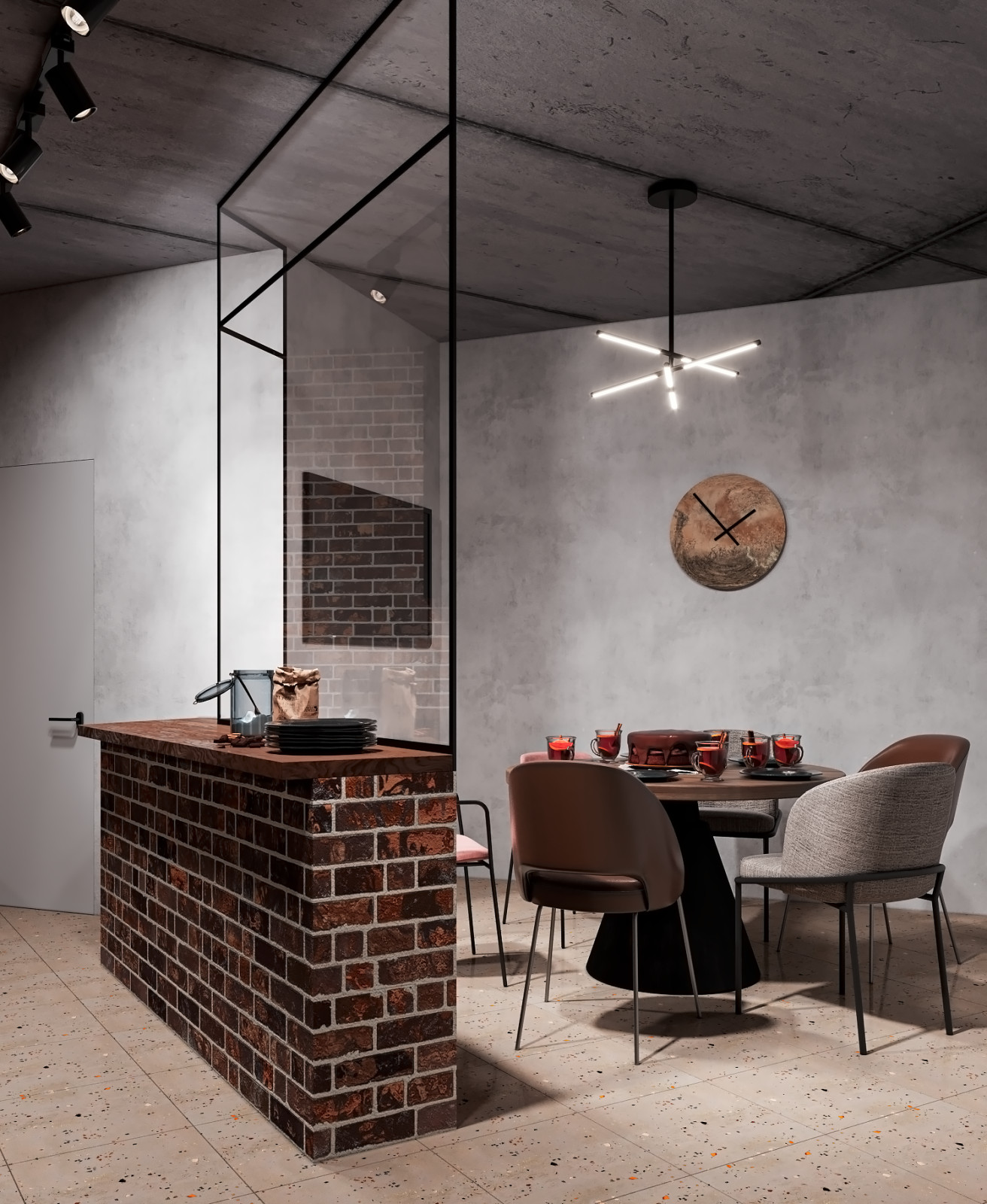 Кухня для руководителей в офисе