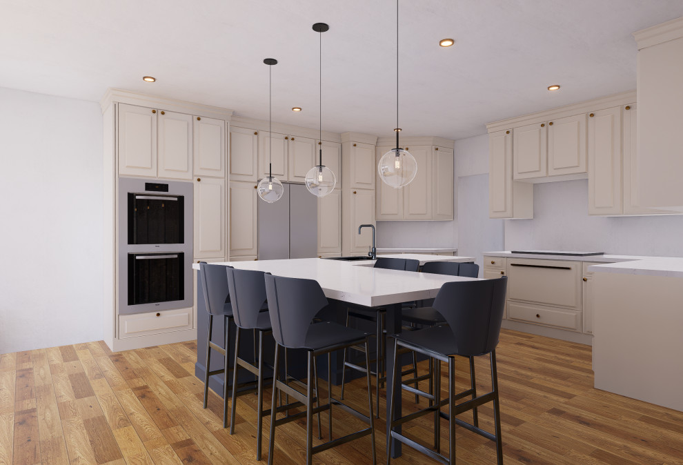 Greenwood Village Kitchen, Primary Bath, Bar & Powder Rm