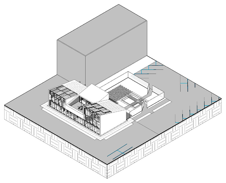 Офисно-выставочный павильон