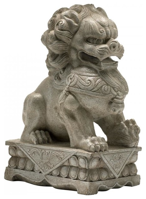 resin foo dog statues