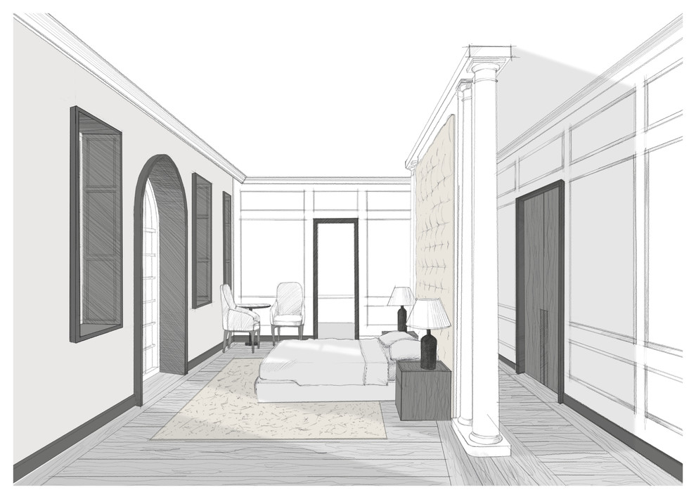 Интерьеры загородного дома. поселок "Павлово".Москва