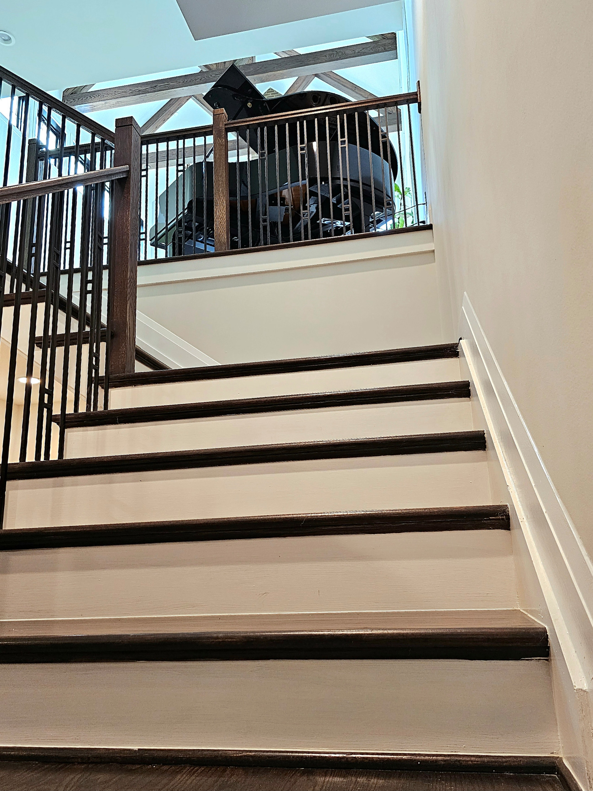 109_Impressive Floating Staircase in Countryside Retreat, Upper Marlboro, MD