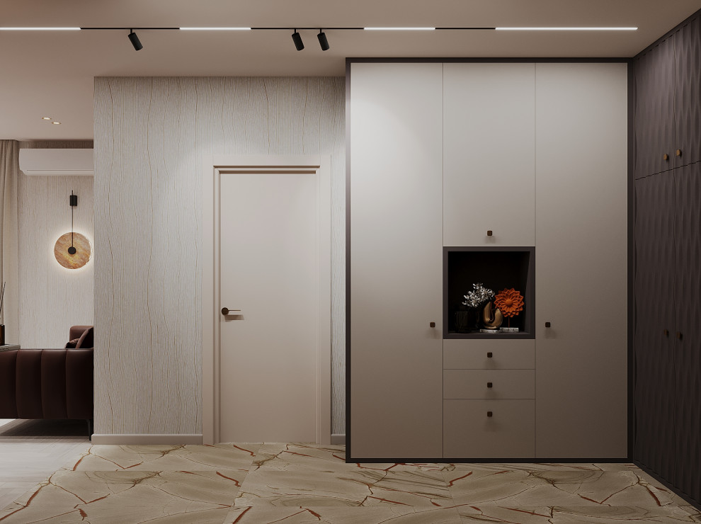 Интерьер 4-ёх комнатной квартиры_ "ПРИТЯЖЕНИЕ МАГМЫ"