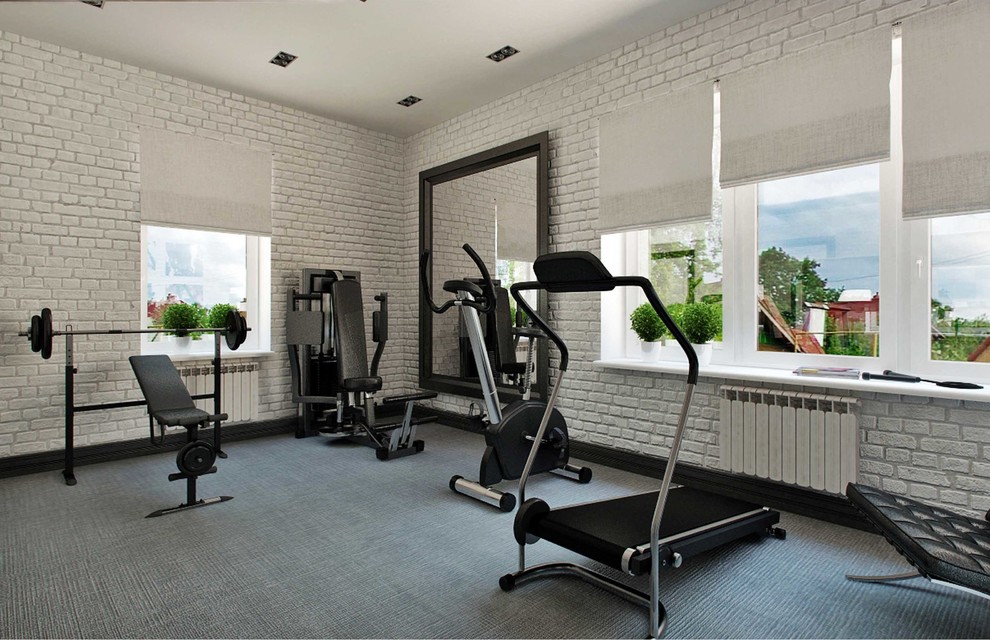 Семейный дом в стиле минимализм