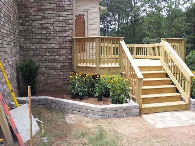Deck Build 2 craftsman-terrace