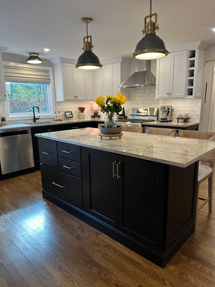Kitchen - transitional kitchen idea in Boston