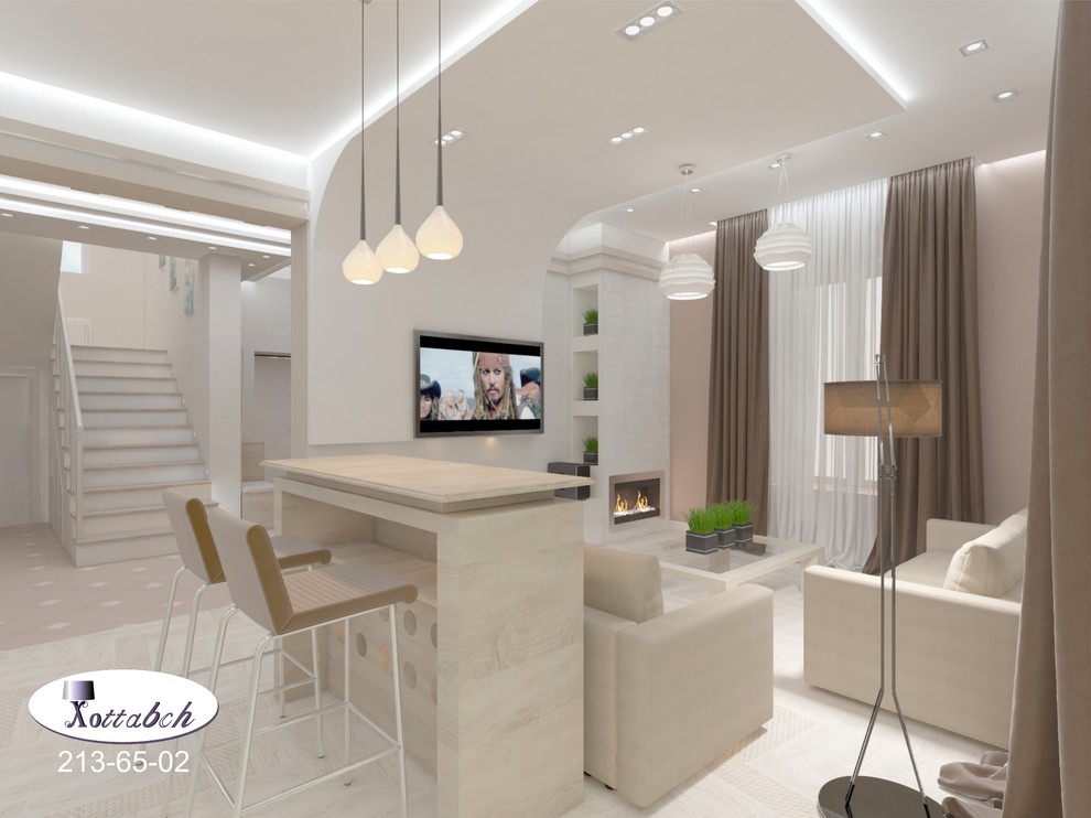 дизайн-проект коттеджа в Ниж обл, д. Малая Ельня, ул Звездная