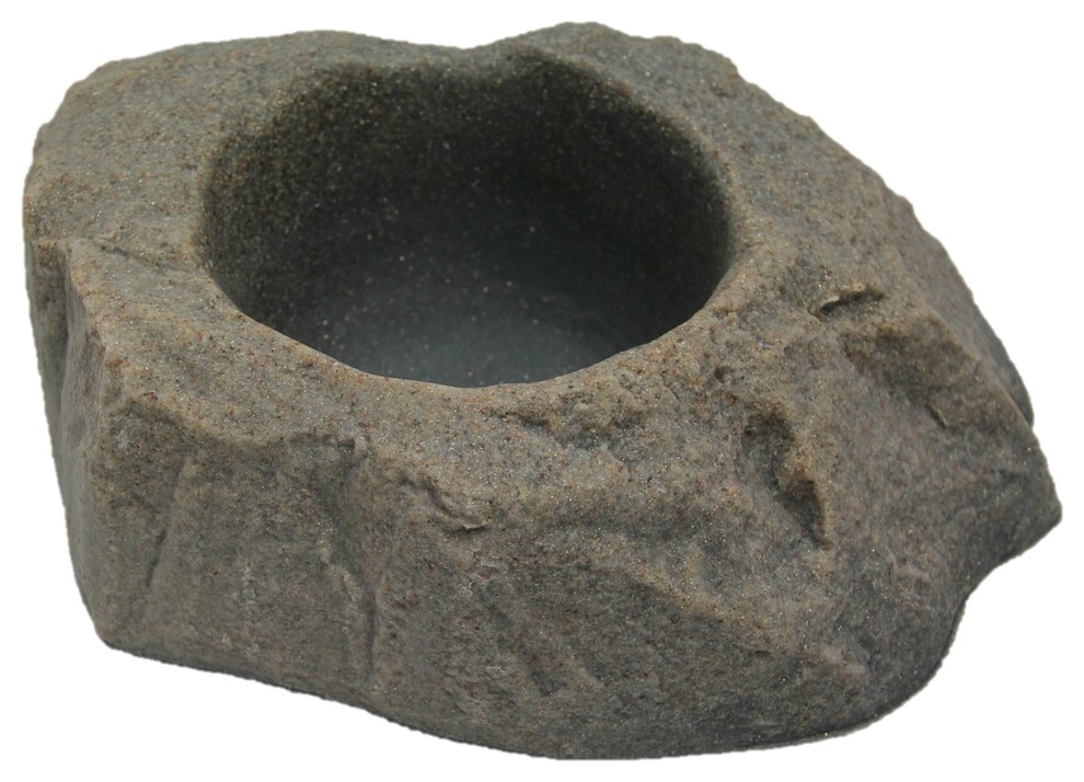Artificial Rock Planter, Model 130 Rustic Garden Statues And Yard