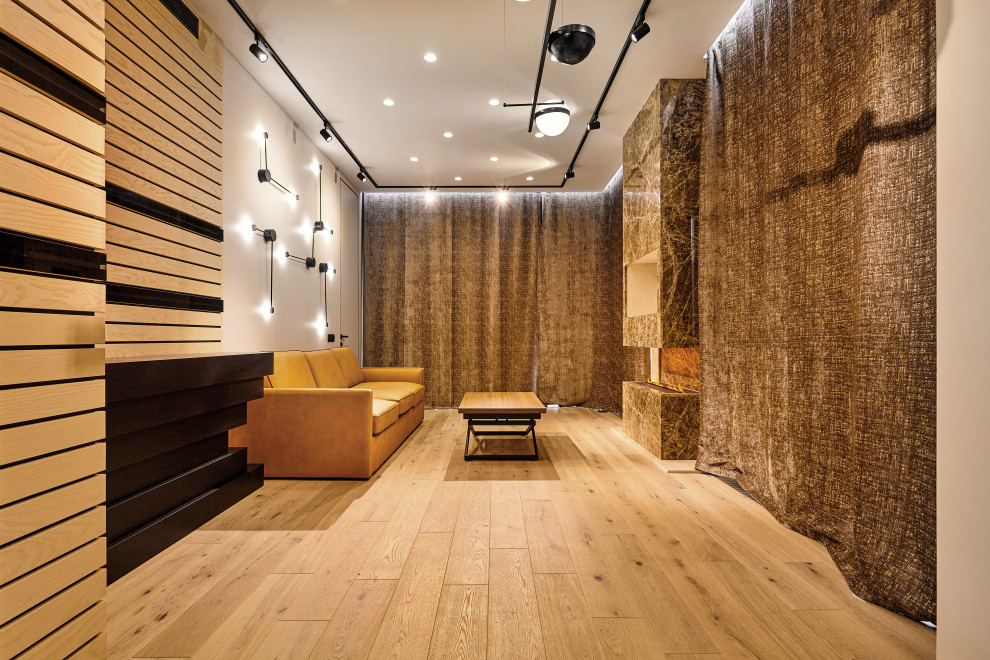 Кухня-Гостиная ЖК "Парк Рублёво"