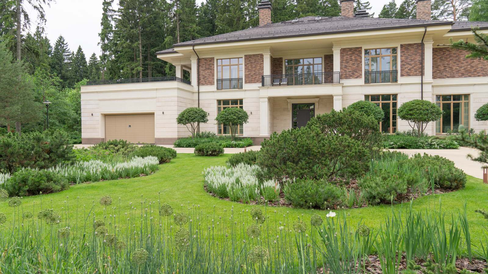 Вилла в стиле Райта. КП "Грибово" 2018 г.